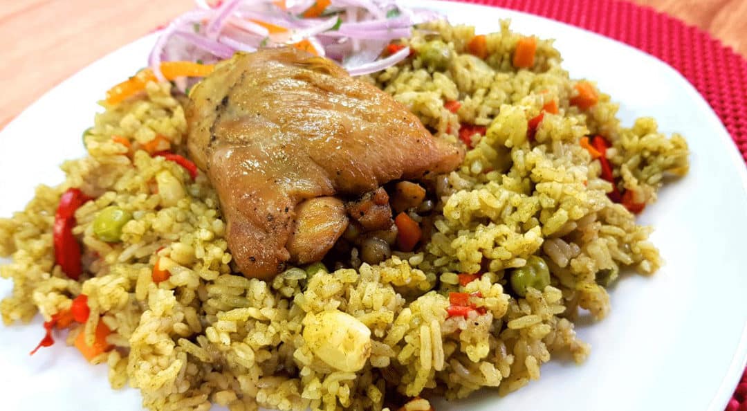 arroz pollo