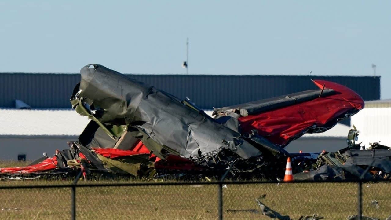 aviones chocan