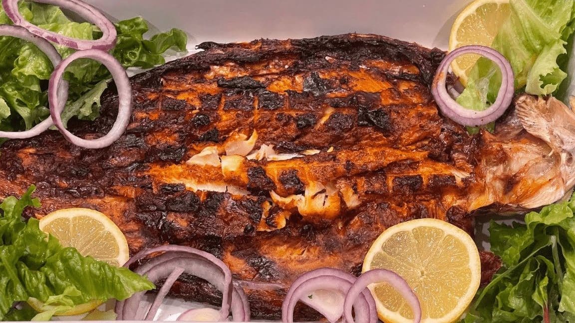 pescado asado